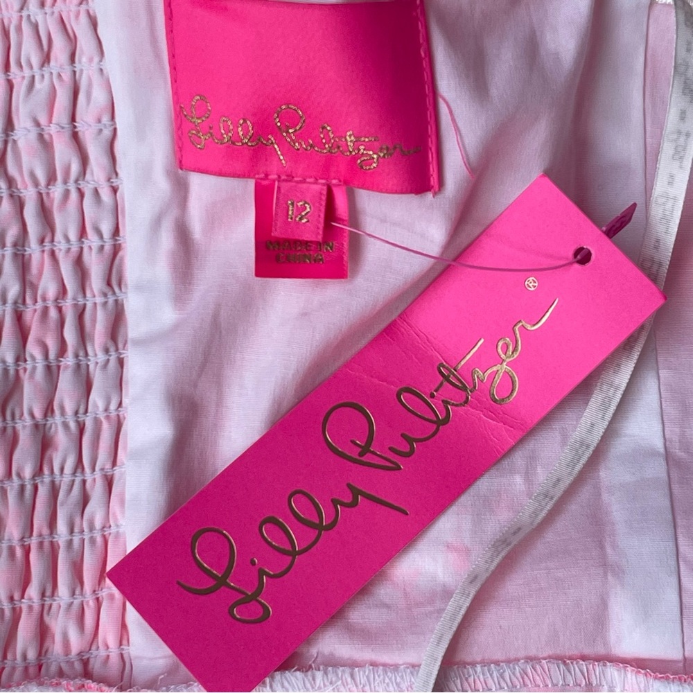 Lilly Pulitzer Sutton Skirted Romper Dress Roxie Pink 12
NWT - Picture 13 of 16